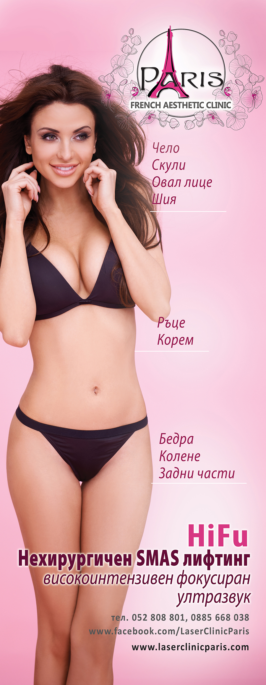 HIFU Body Reshaped® НЕХИРУРГИЧЕН SMAS ЛИФТИНГ НА ТЯЛО с Високо интензивен фокусиран ултразвук Хайфу (HIFU)